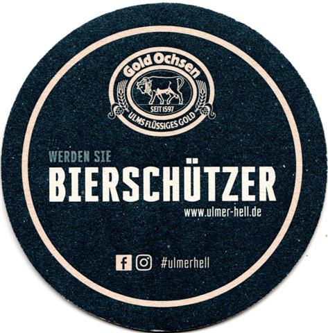 ulm ul-bw gold ochsen hell 2b (rund200-bierschtzer-grnbeige)